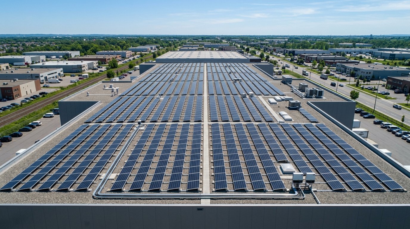 Commercial & Utility Solar PV Array