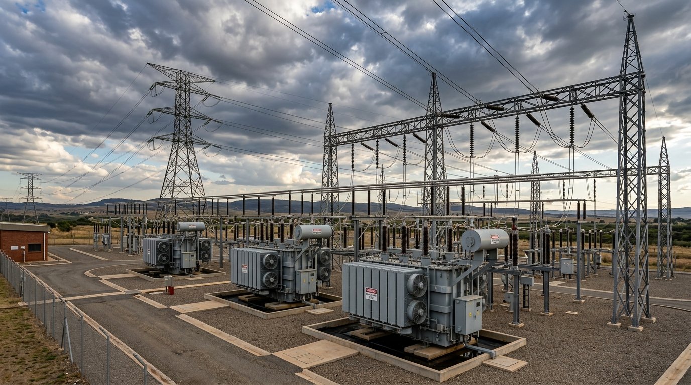 110 kV High Voltage Substation Infrastructure